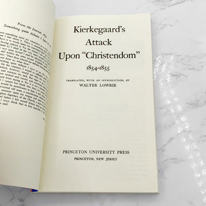 Attack upon Christendom by Søren Kierkegaard [TRADE PAPERBACK] 1991 • Princeton University Press