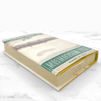 The Wisconsin by August Derleth [FIRST EDITION] 1942 • 4th Printing • Farrar & Rinehart • Rivers of America #18 • *Ex-Lib