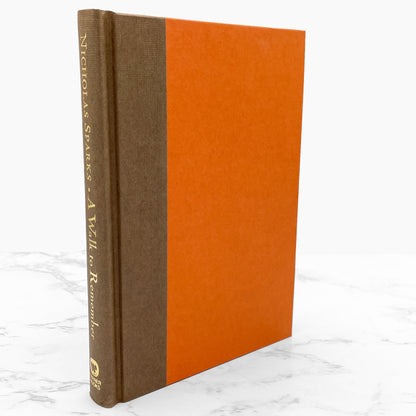 A Walk to Remember by Nicholas Sparks [FIRST EDITION • FIRST PRINTING] 1999 • Warner