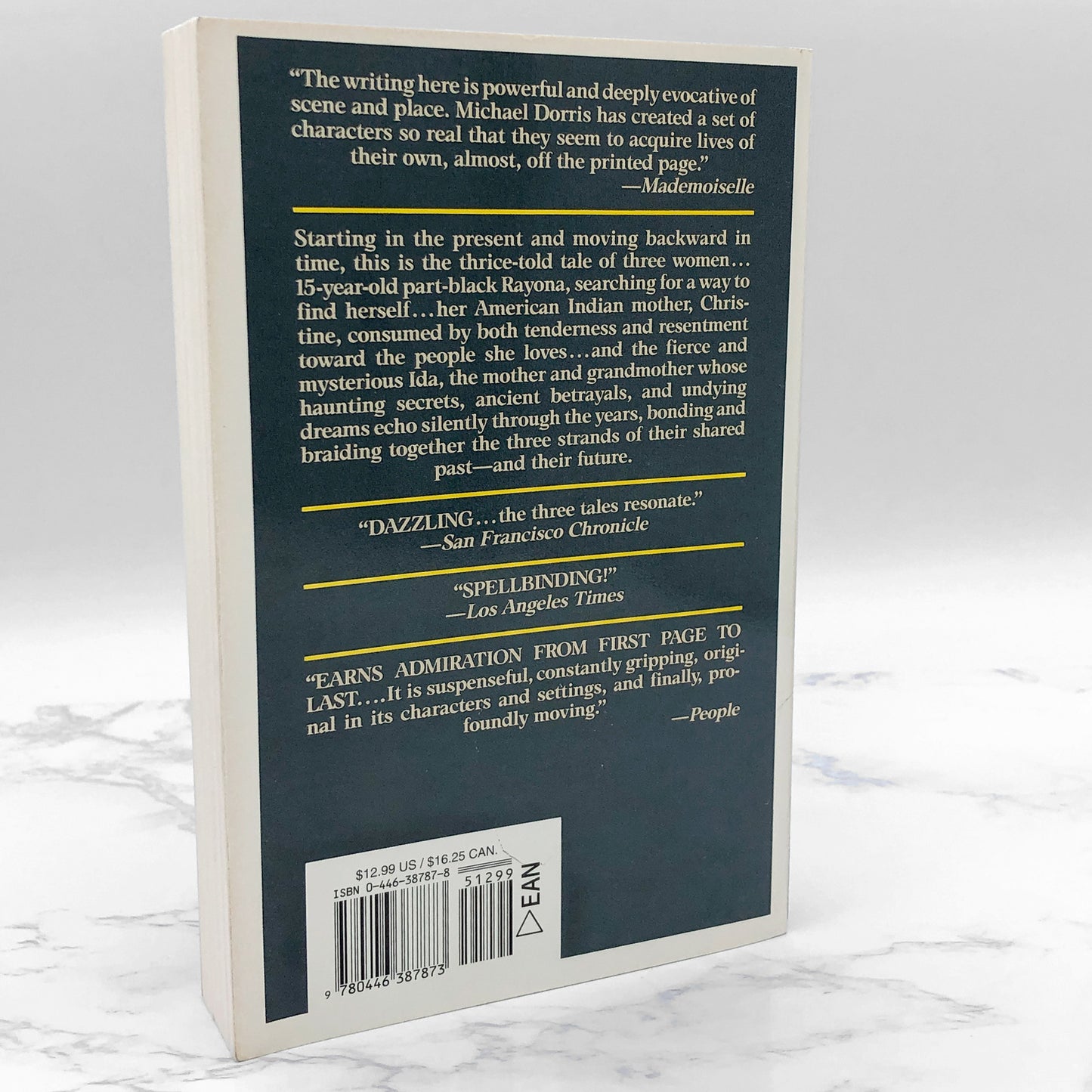 A Yellow Raft in Blue Water by Michael Dorris [FIRST PAPERBACK EDITION] 1988 • Warner Books