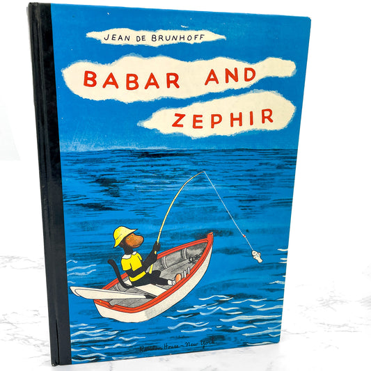 Babar and Zephir by Jean de Brunhoff [U.S. FIRST EDITION] 1965 (Later Printing) • Random House