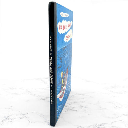 Babar and Zephir by Jean de Brunhoff [U.S. FIRST EDITION] 1965 (Later Printing) • Random House