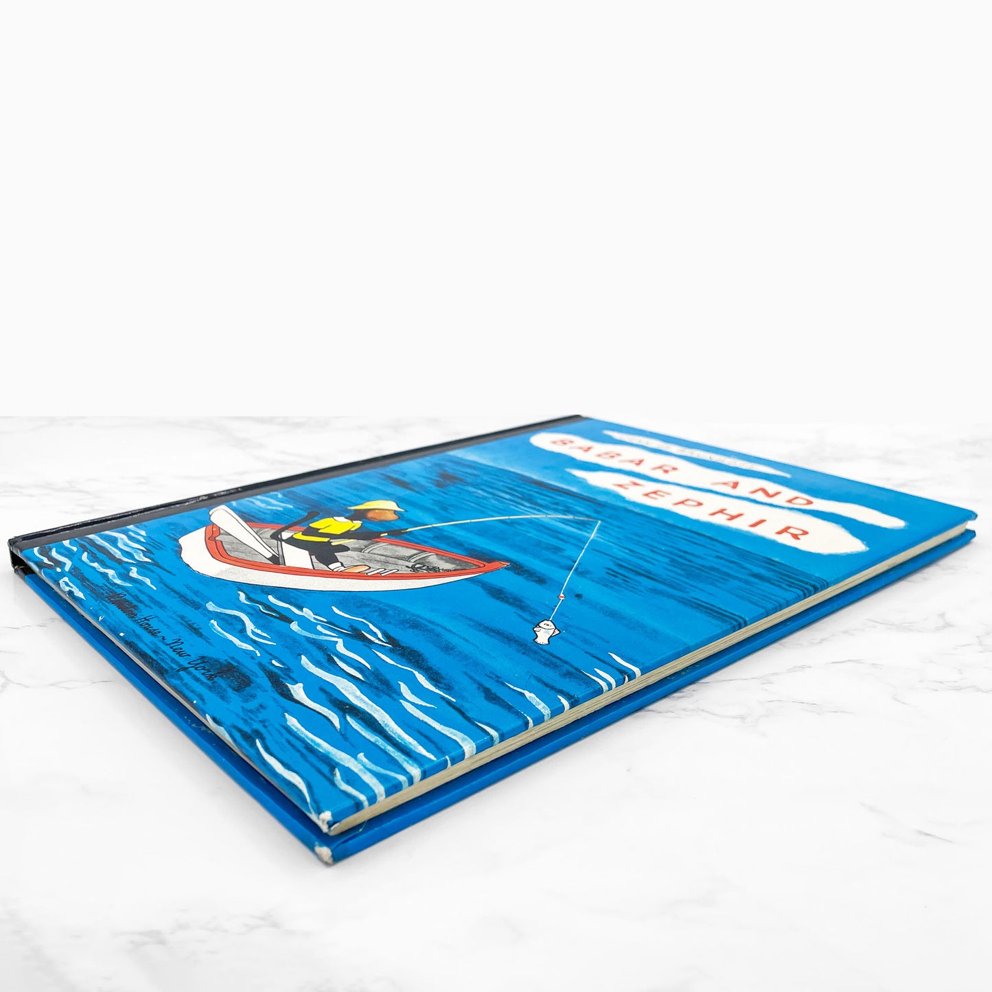 Babar and Zephir by Jean de Brunhoff [U.S. FIRST EDITION] 1965 (Later Printing) • Random House