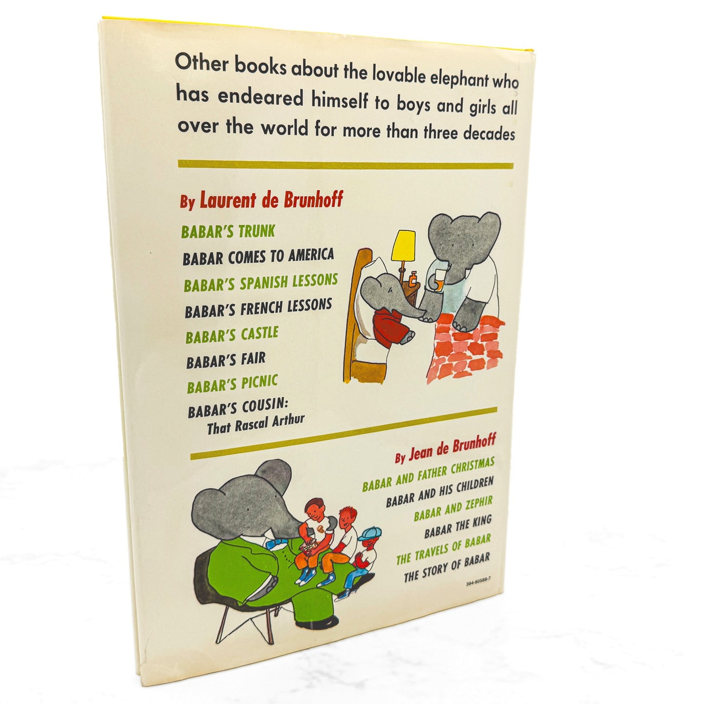 Babar Comes to America by Jean de Brunhoff [U.S. FIRST EDITION] 1965 • Random House