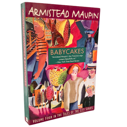 Babycakes by Armistead Maupin SIGNED! [TRADE PAPERBACK] 1994 • HarperPerennial