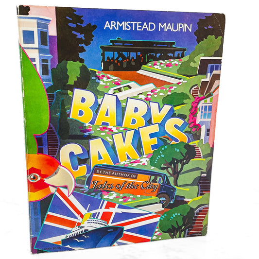 Babycakes by Armistead Maupin [FIRST EDITION PAPERBACK] 1984 • Tales of the City #4