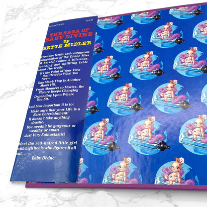 The Saga of Baby Divine by Bette Midler illustrated by Todd Schorr [FIRST EDITION] 1983 • Crown