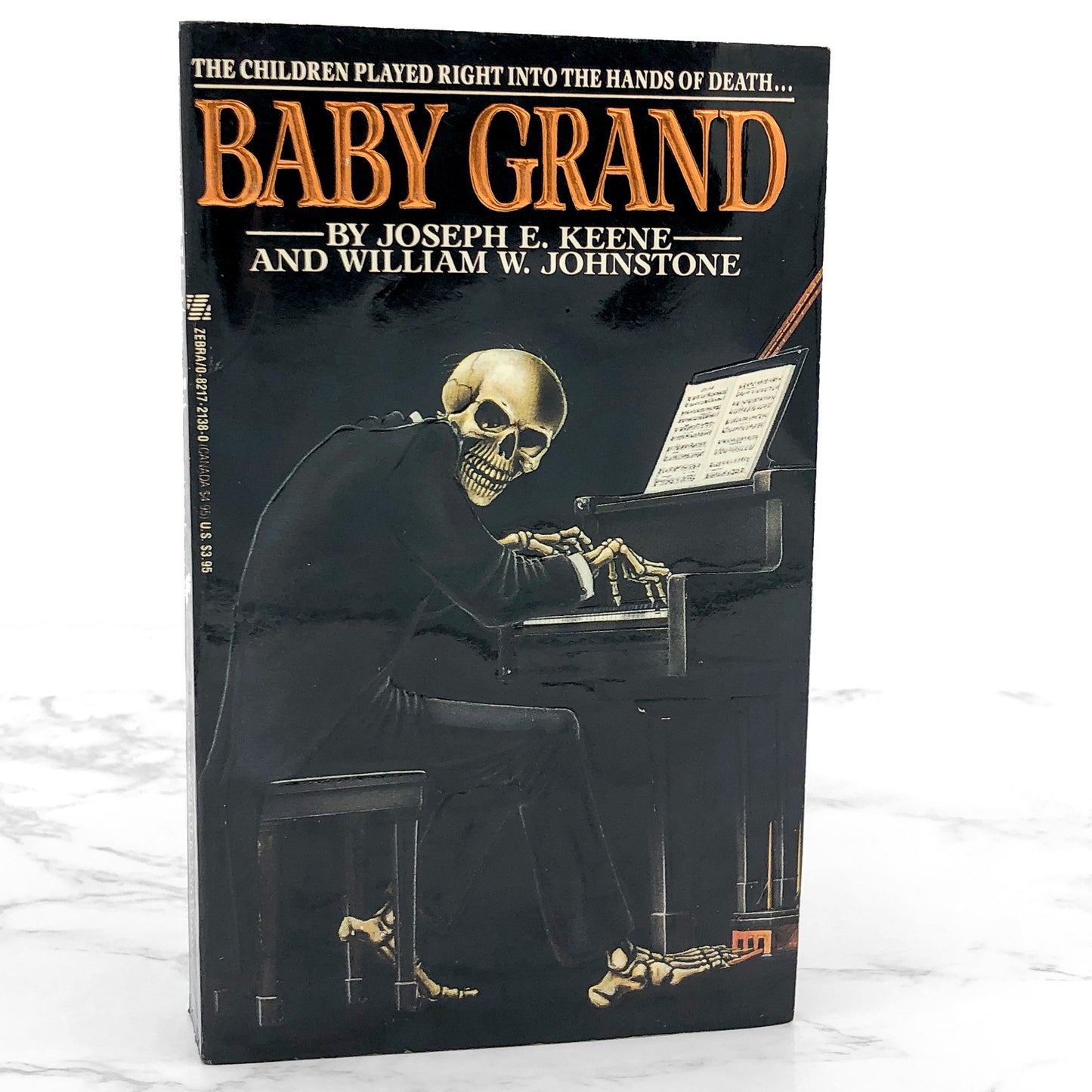 Baby Grand by Joseph E. Keene & William W. Johnstone [FIRST EDITION PAPERBACK] 1987 • Zebra Horror