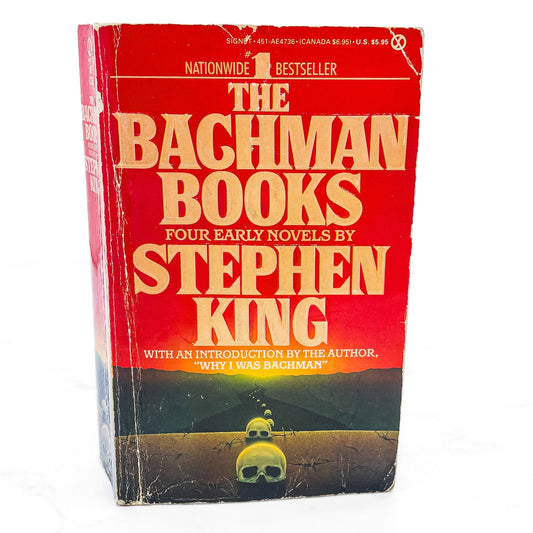 The Bachman Books: Four Early Novels by Stephen King [FIRST MASS MARKET PRINTING] 1986 • Signet