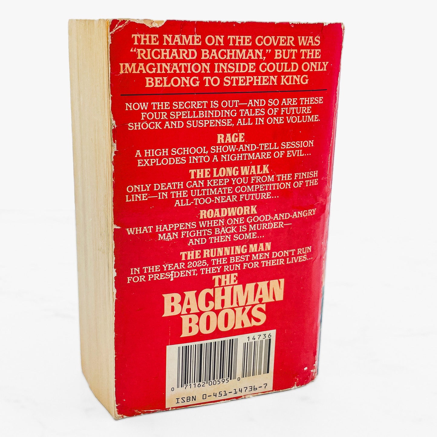 The Bachman Books: Four Early Novels by Stephen King [FIRST MASS MARKET PRINTING] 1986 • Signet