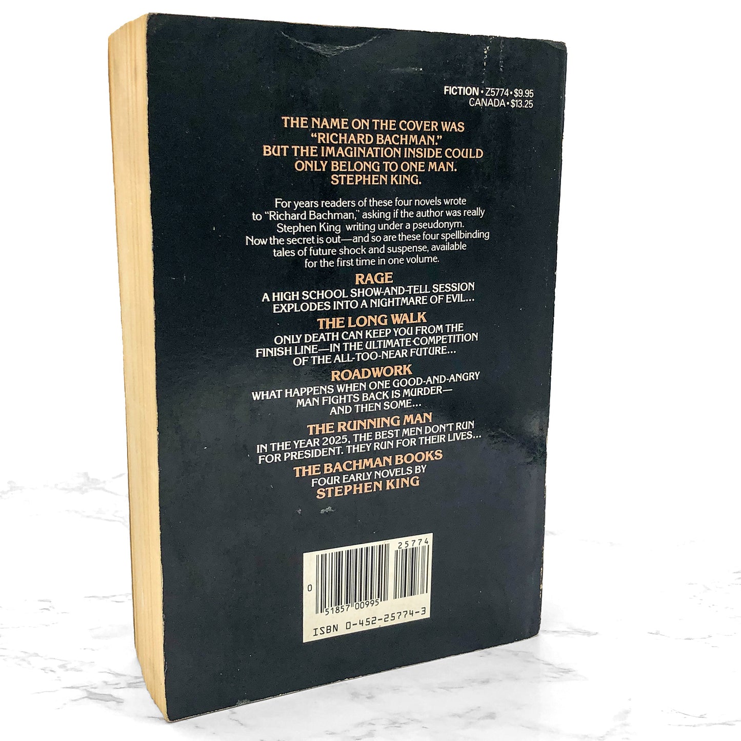 The Bachman Books: Four Early Novels by Stephen King [FIRST PAPERBACK EDITION] 1985 • Plume