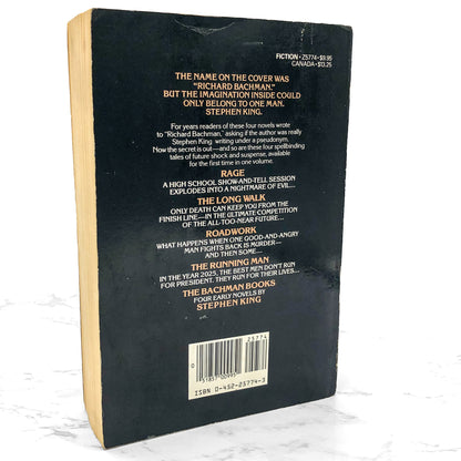 The Bachman Books: Four Early Novels by Stephen King [FIRST PAPERBACK EDITION] 1985 • Plume