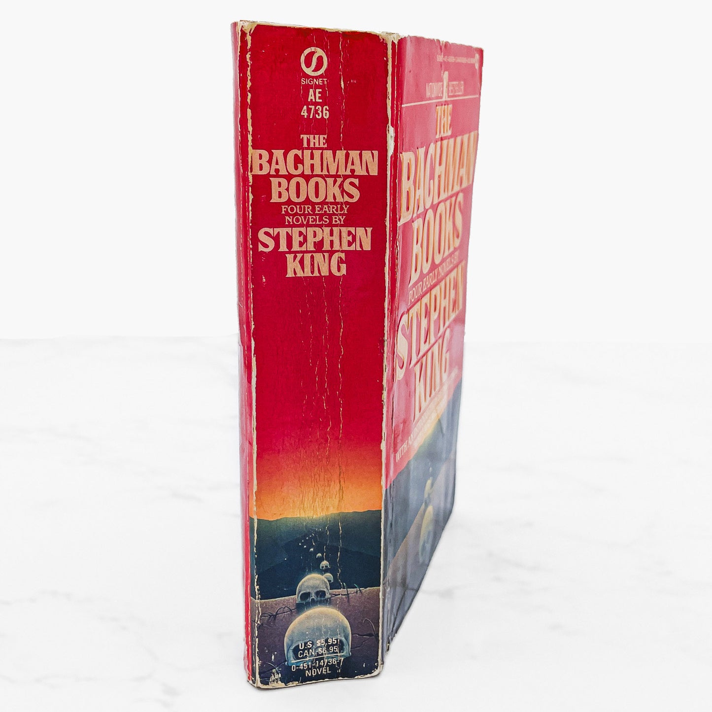 The Bachman Books: Four Early Novels by Stephen King [FIRST MASS MARKET PRINTING] 1986 • Signet