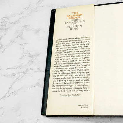 The Bachman Books: Four Early Novels by Stephen King [1985 HARDCOVER] • NAL