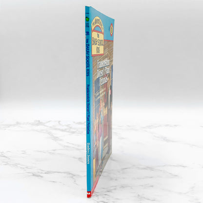 Frankenstein Doesn't Plant Petunias by Debbie Dadey & Marcia Thornton Jones [FIRST EDITION PAPERBACK] 1993 • Bailey School Kids #6