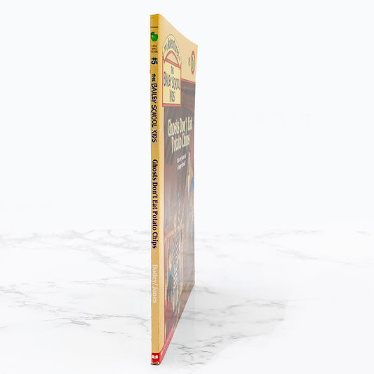 Ghosts Don't Eat Potato Chips by Debbie Dadey & Marcia Thornton Jones [FIRST EDITION PAPERBACK] 1992 • Bailey School Kids #5