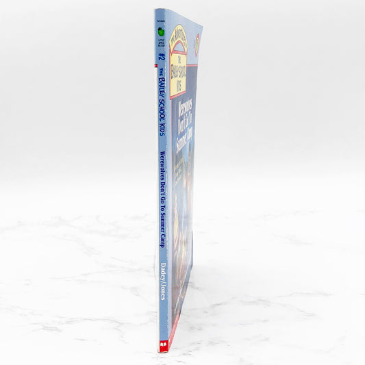 Werewolves Don't Go to Summer Camp by Debbie Dadey & Marcia Thornton Jones [FIRST EDITION PAPERBACK] 1991 • Bailey School Kids #2