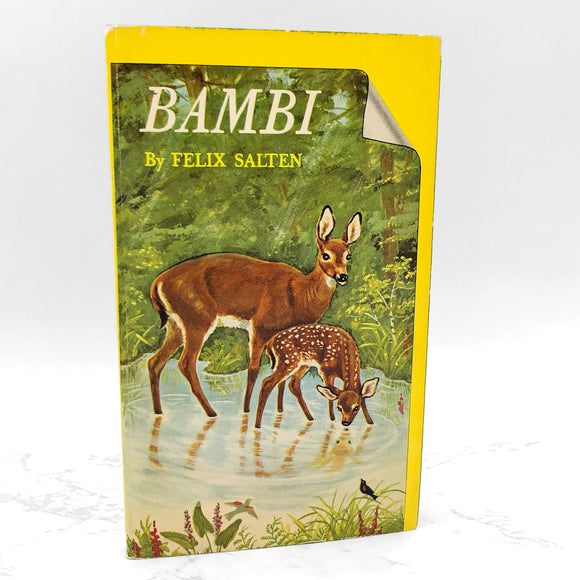 Bambi by Felix Salten [1966 PAPERBACK]