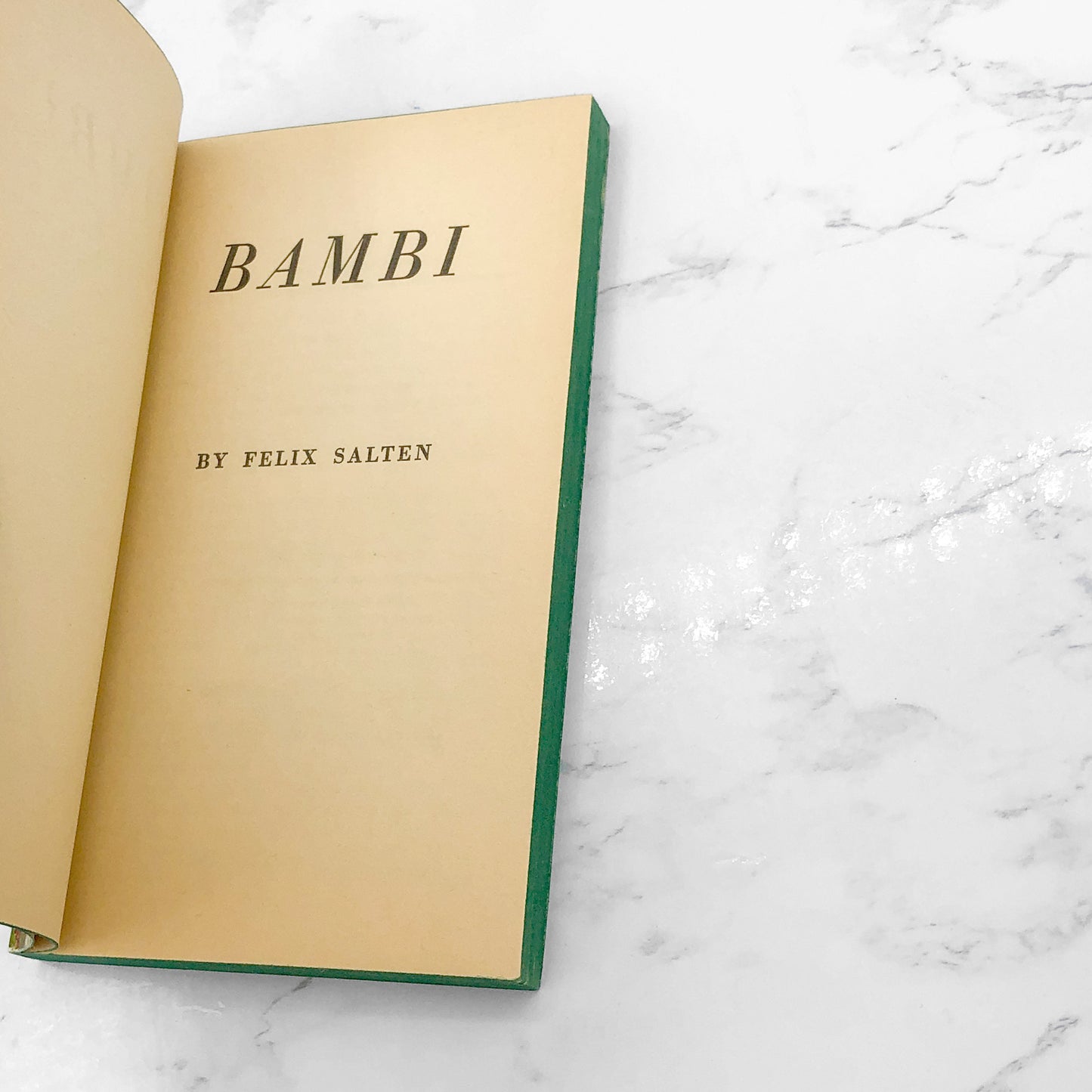 Bambi by Felix Salten [1966 PAPERBACK]