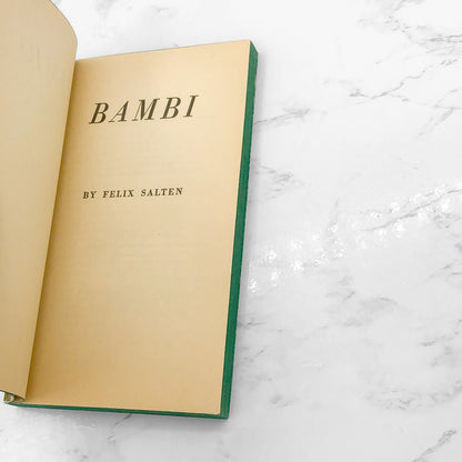 Bambi by Felix Salten [1966 PAPERBACK]
