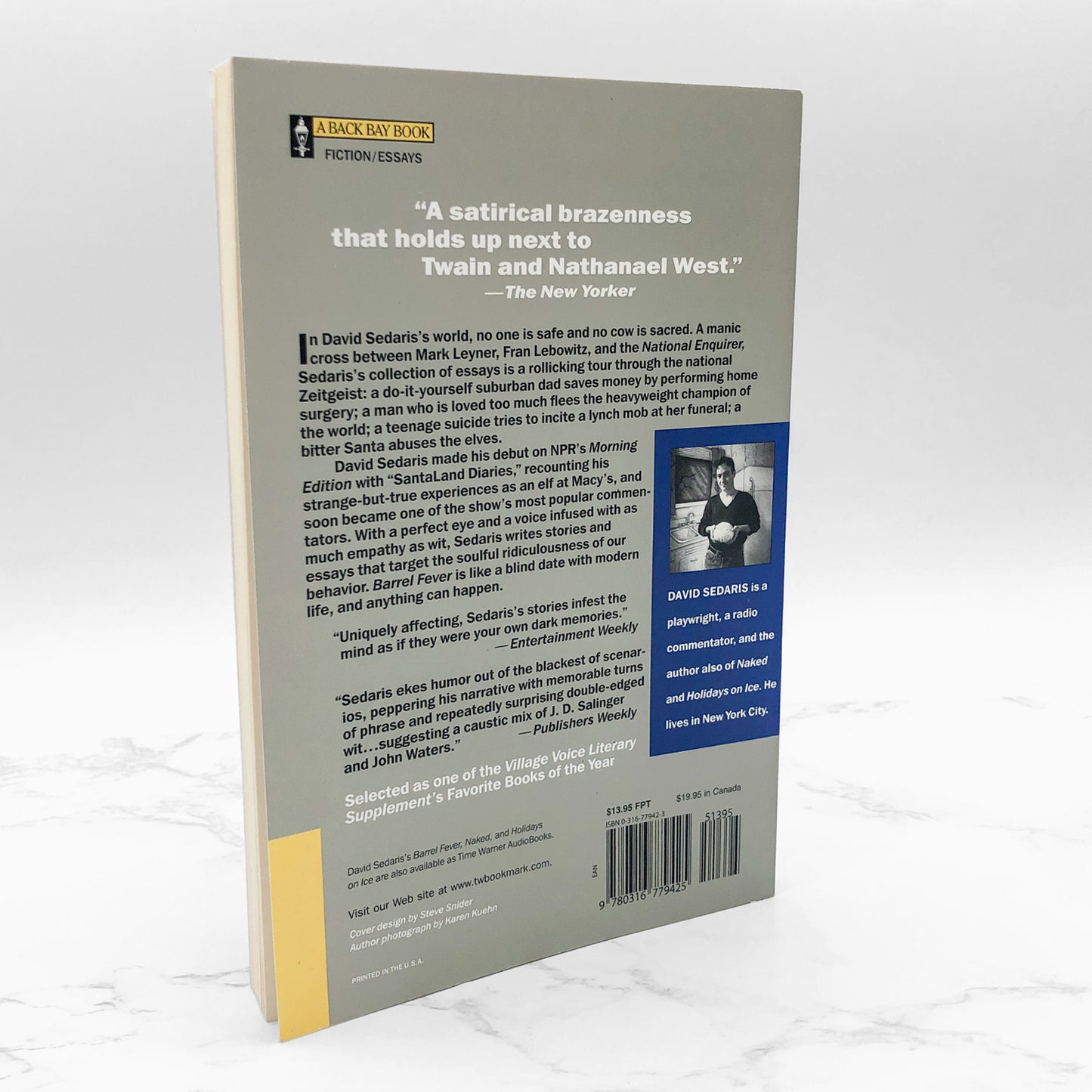 Barrel Fever by David Sedaris [FIRST EDITION PAPERBACK] 1994