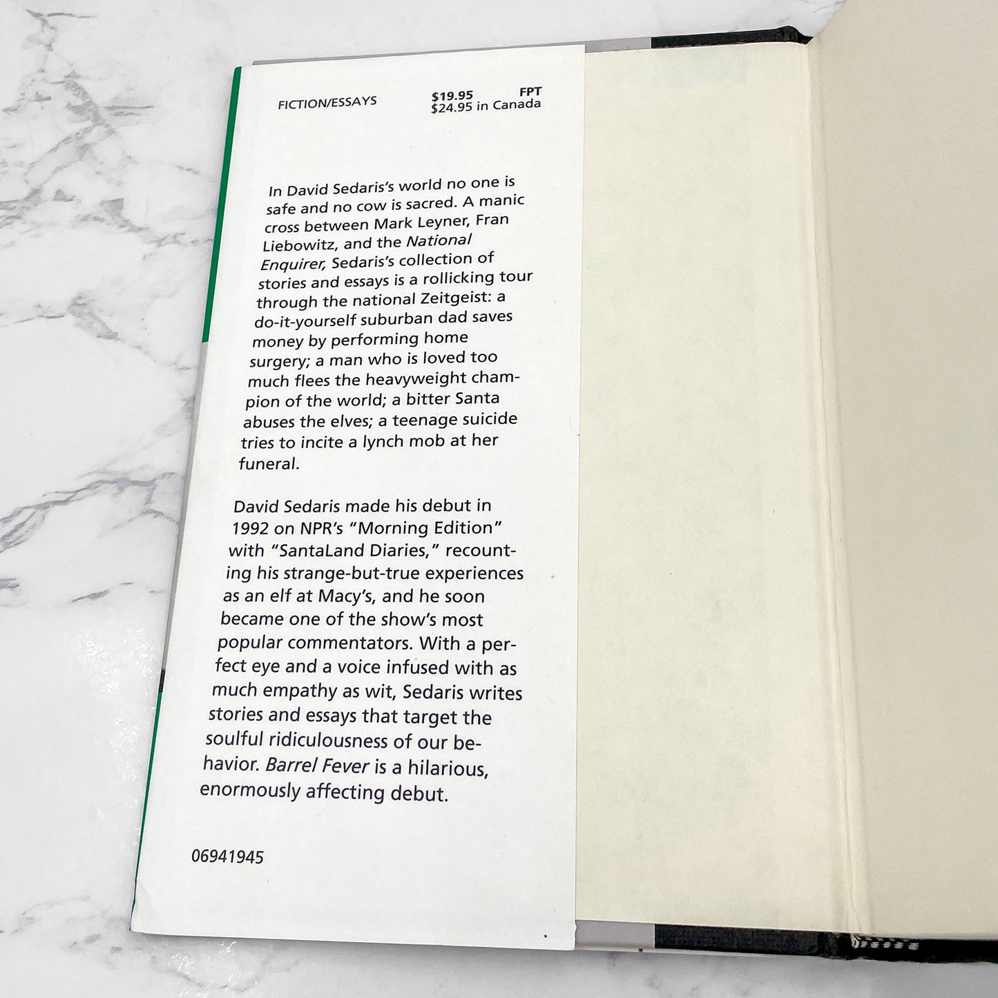 Barrel Fever by David Sedaris [FIRST EDITION] 1994 • Little Brown & Company