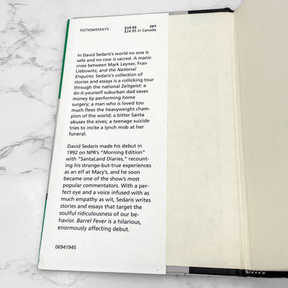 Barrel Fever by David Sedaris [FIRST EDITION] 1994 • Little Brown & Company