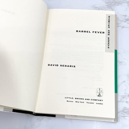 Barrel Fever by David Sedaris [FIRST EDITION] 1994 • Little Brown & Company
