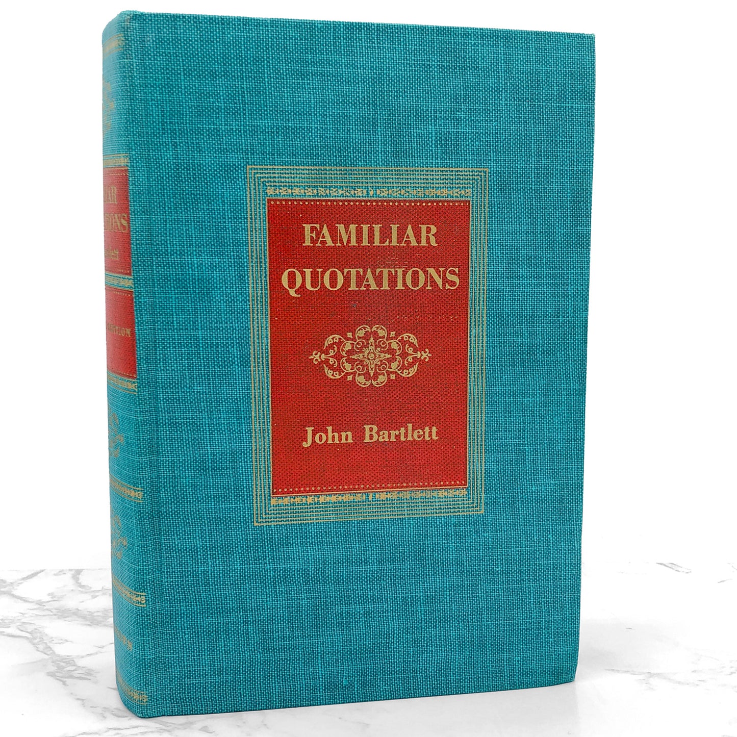 Bartlett's Familiar Quotations by John Bartlett [CENTENNIAL EDITION] 1955 • Little Brown & Co.