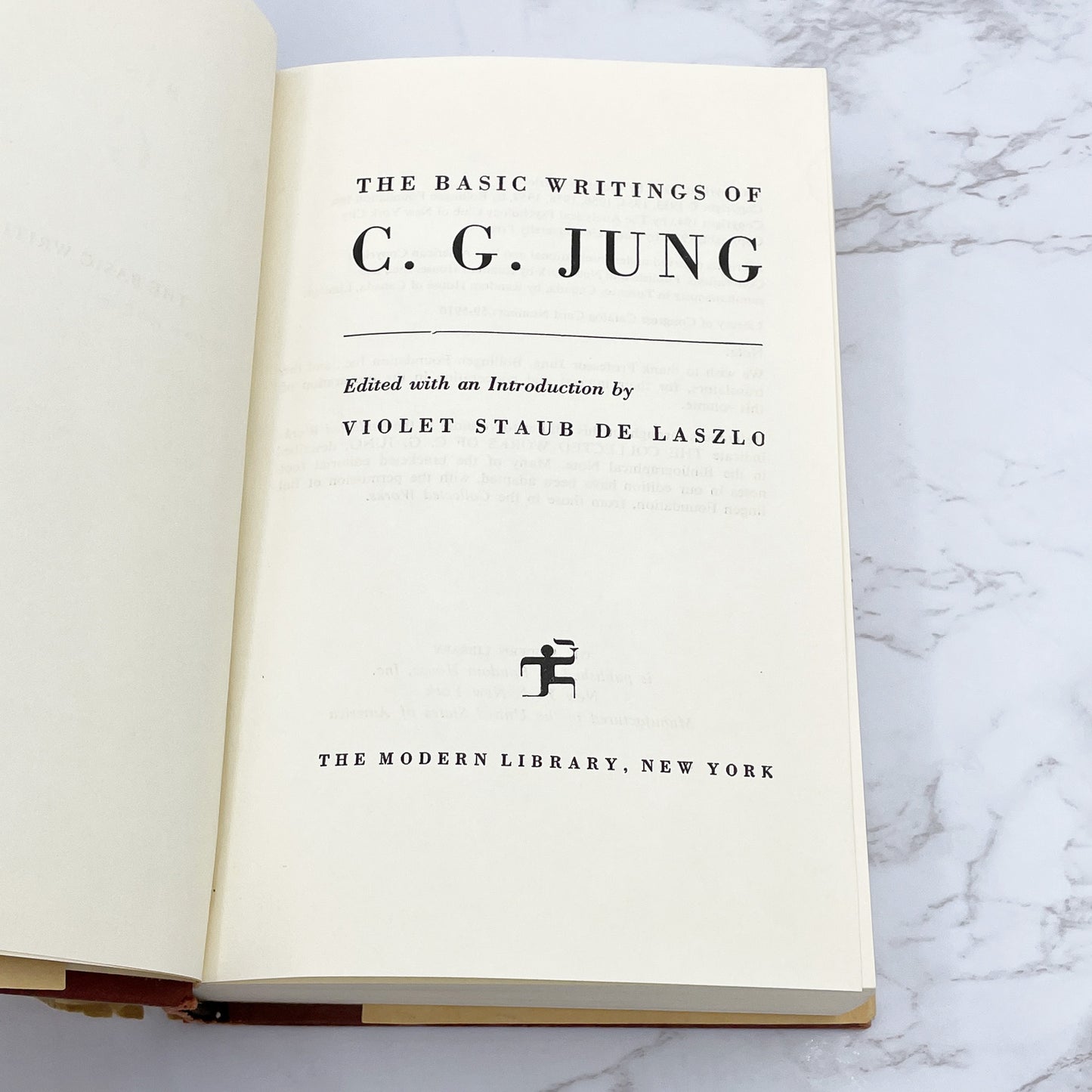 The Basic Writings of C.G. Jung by Carl Gustav Jung [1959 HARDCOVER] • The Modern Library