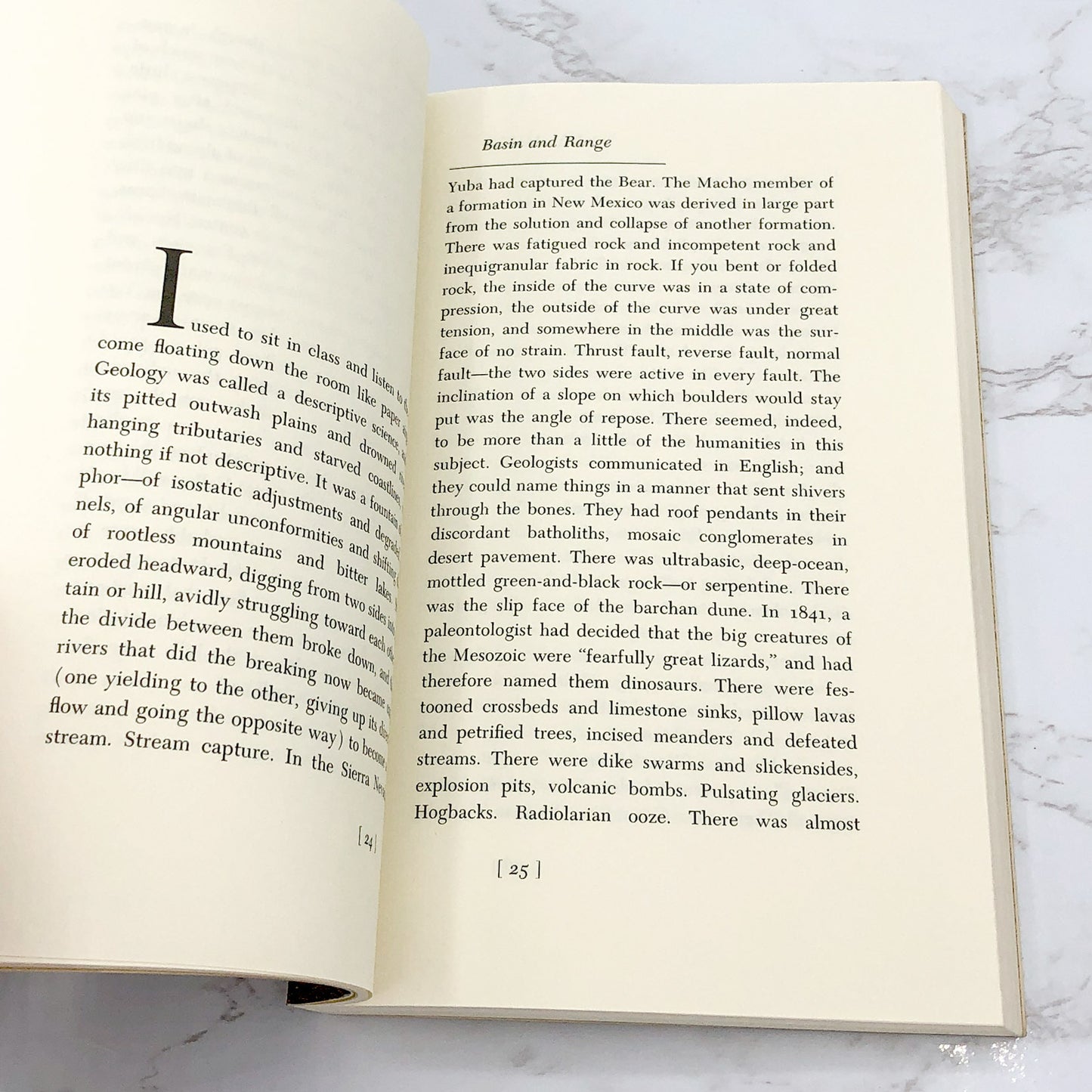 Basin and Range by John McPhee [FIRST PAPERBACK EDITION] 1987 • Farrar Straus Giroux
