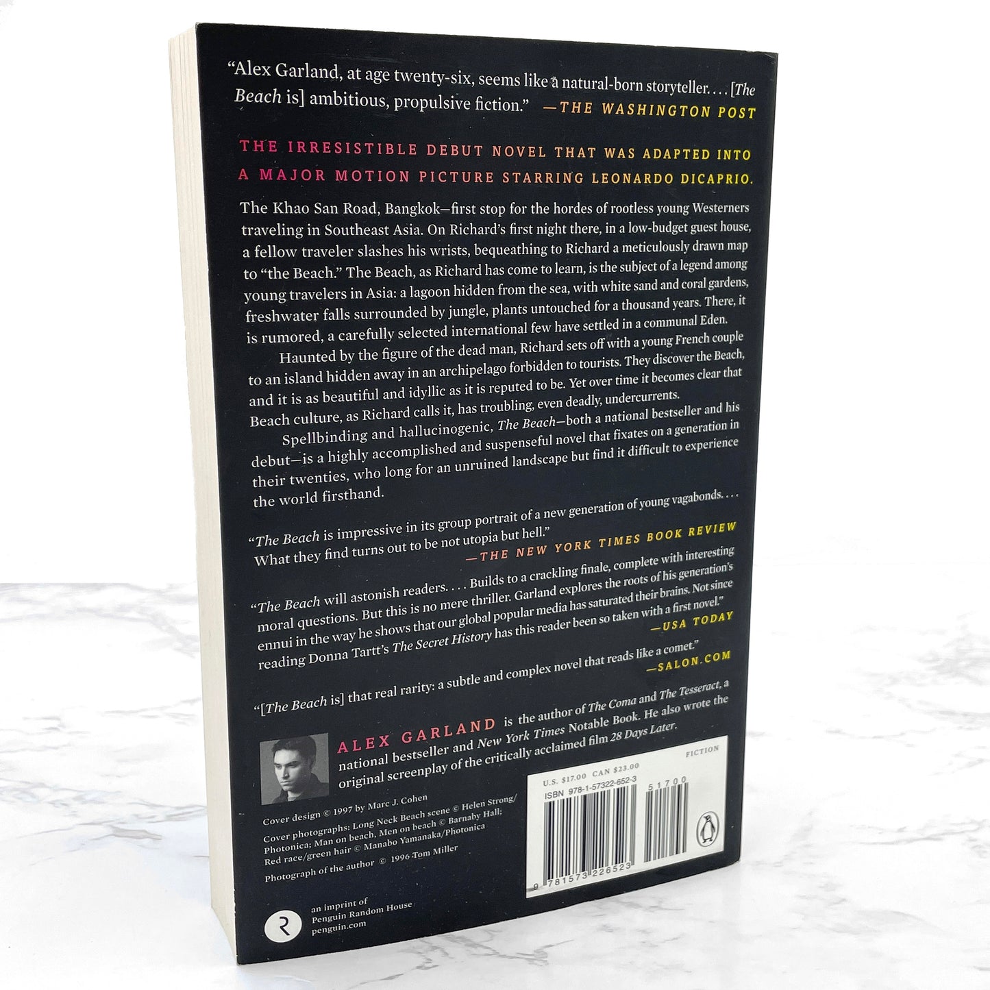 The Beach by Alex Garland [TRADE PAPERBACK RE-PRINT] 1998 • Riverhead Books