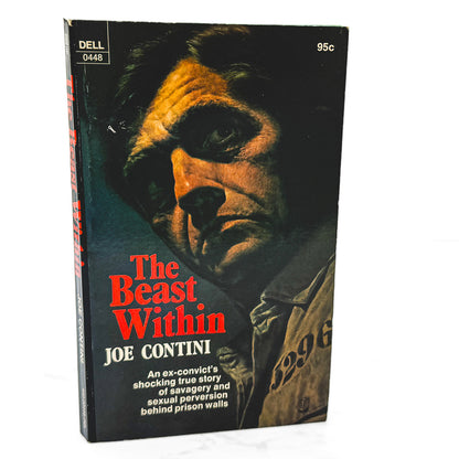 The Beast Within by Joe Contini [FIRST EDITION PAPERBACK] 1971 • Dell