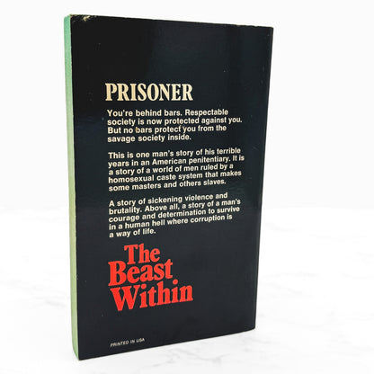 The Beast Within by Joe Contini [FIRST EDITION PAPERBACK] 1971 • Dell
