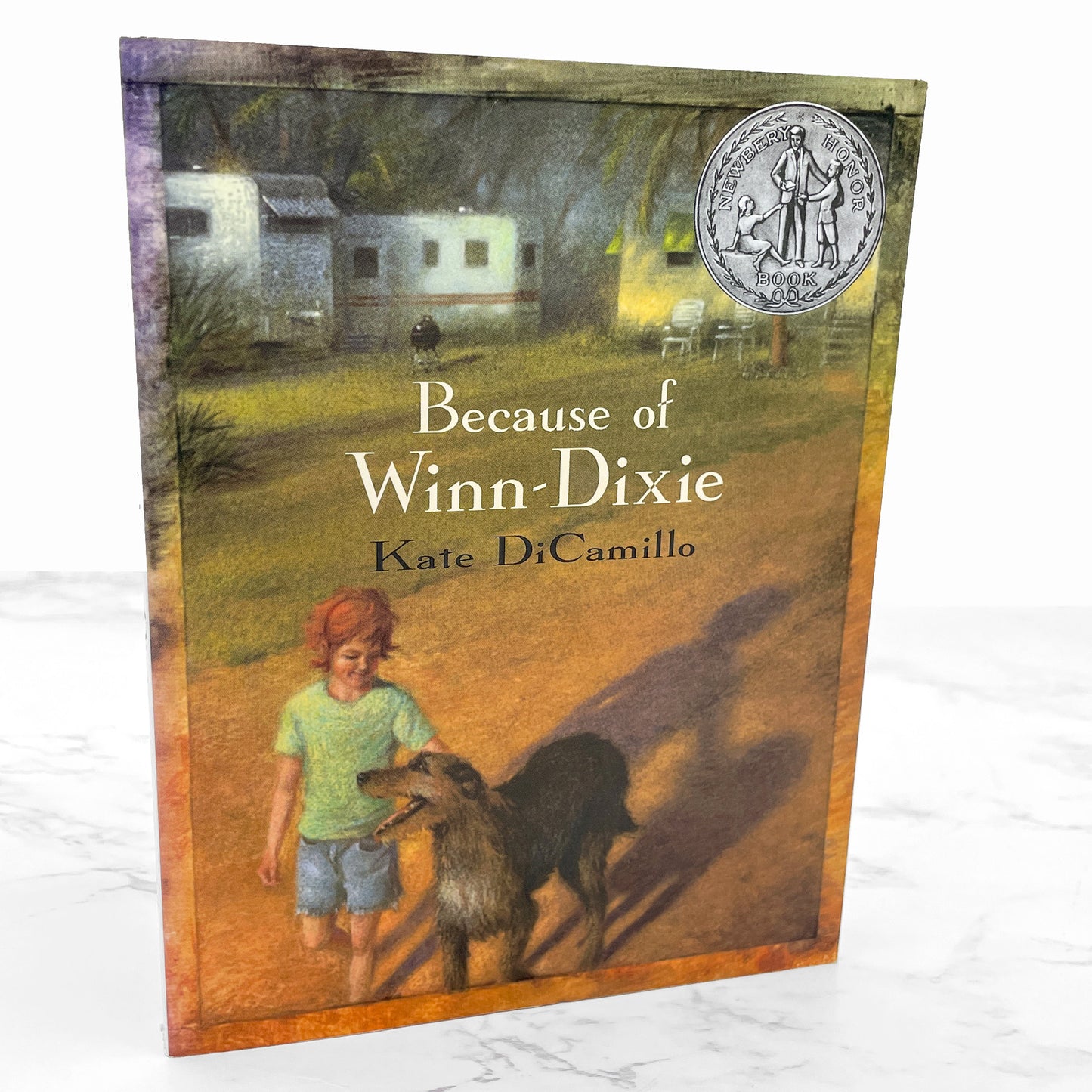Because of Winn-Dixie by Kate DiCamillo [FIRST PAPERBACK EDITION] 2001 • Candlewick Press