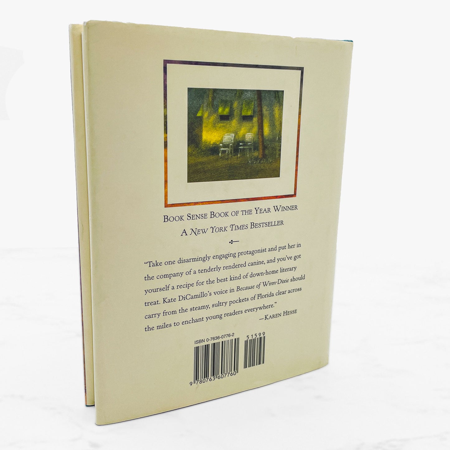 Because of Winn-Dixie by Kate DiCamillo SIGNED! [FIRST EDITION] 2000 • Candlewick Press