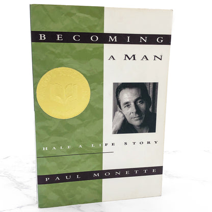Becoming a Man: Half a Life Story by Paul Monette [FIRST PAPERBACK EDITION] 1992 • Harper Collins