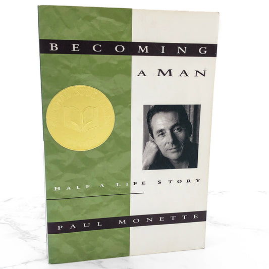 Becoming a Man: Half a Life Story by Paul Monette [FIRST PAPERBACK EDITION] 1992 • Harper Collins