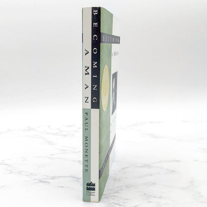 Becoming a Man: Half a Life Story by Paul Monette [FIRST PAPERBACK EDITION] 1992 • Harper Collins