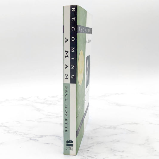 Becoming a Man: Half a Life Story by Paul Monette [FIRST PAPERBACK EDITION] 1992 • Harper Collins