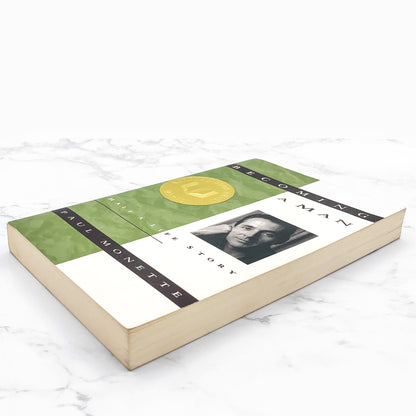 Becoming a Man: Half a Life Story by Paul Monette [FIRST PAPERBACK EDITION] 1992 • Harper Collins