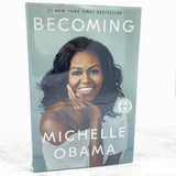 Becoming by Michelle Obama SIGNED! [FIRST EDITION] 2018 • Crown