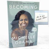 Becoming by Michelle Obama SIGNED! [FIRST EDITION] 2018 • Crown