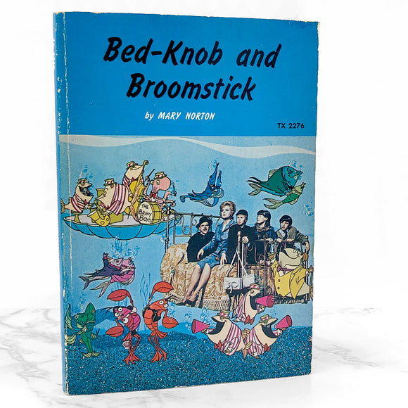 Bedknob and Broomstick by Mary Norton [TRADE PAPERBACK] 1972 • Scholastic • Movie Tie-in