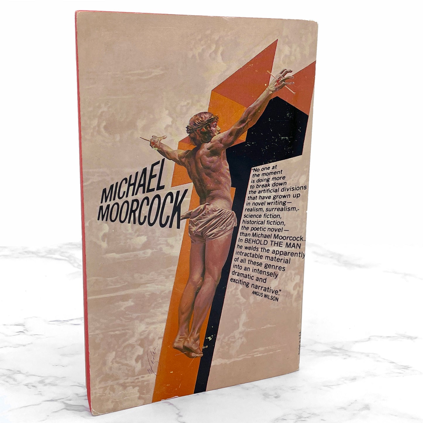 Behold the Man by Michael Moorcock [FIRST PAPERBACK EDITION] 1970 • Avon