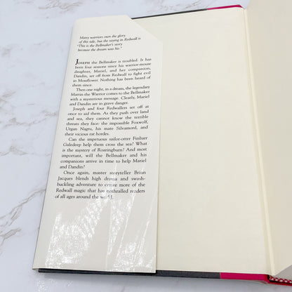 The Bellmaker by Brian Jacques [FIRST BOOK CLUB EDITION] 1995 • Philomel Books • Redwall #7