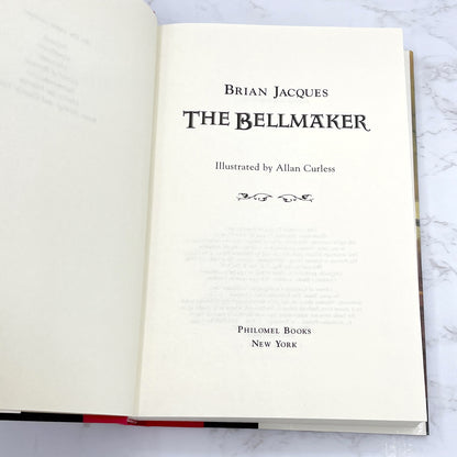 The Bellmaker by Brian Jacques [FIRST BOOK CLUB EDITION] 1995 • Philomel Books • Redwall #7