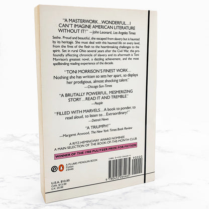 Beloved by Toni Morrison [FIRST PAPERBACK EDITION] 1988 • Plume