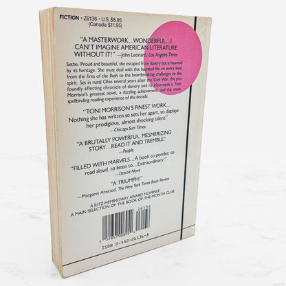 Beloved by Toni Morrison [FIRST PAPERBACK PRINTING] 1988 • Plume