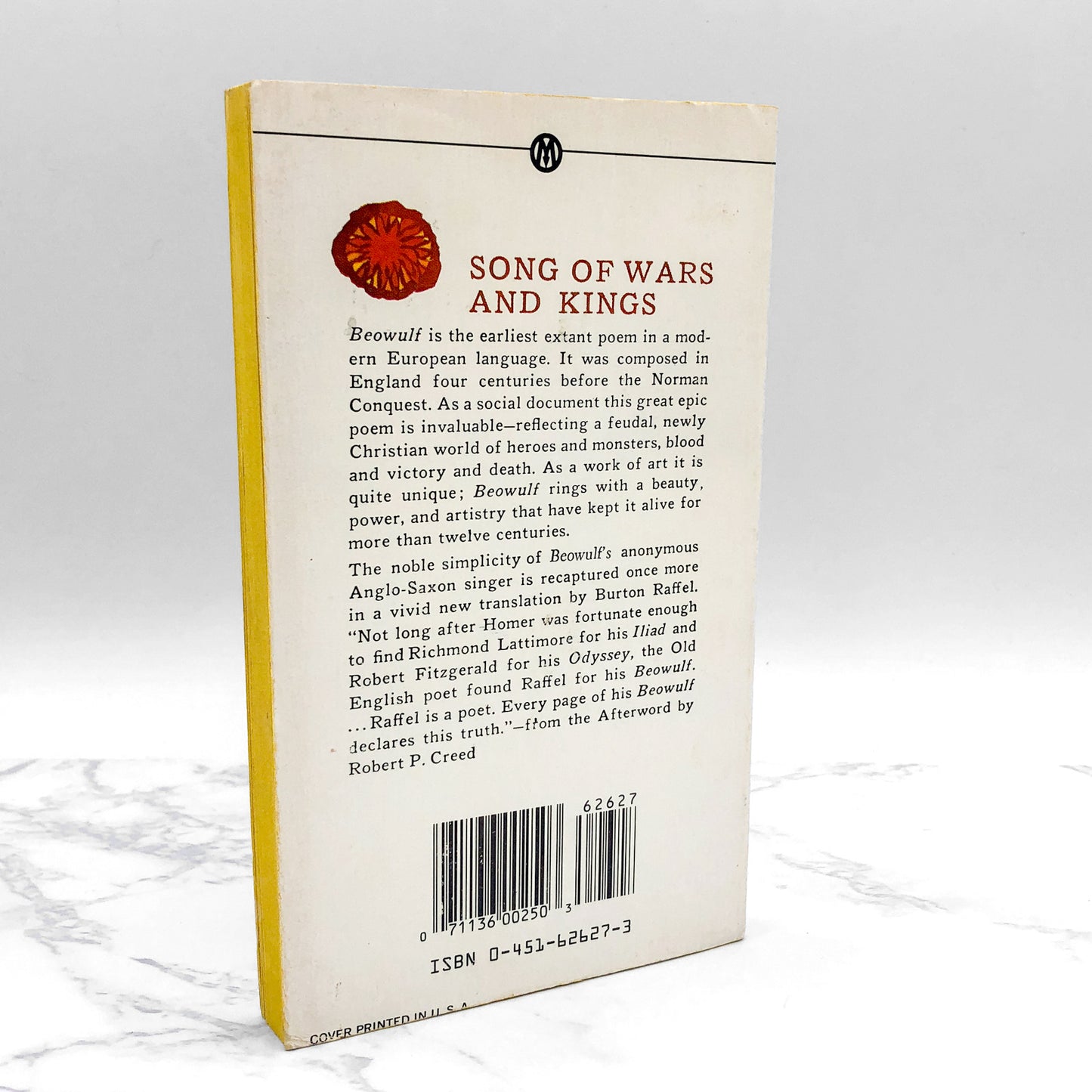 Beowulf - translation by Burton Raffel [1988 PAPERBACK] • Mentor